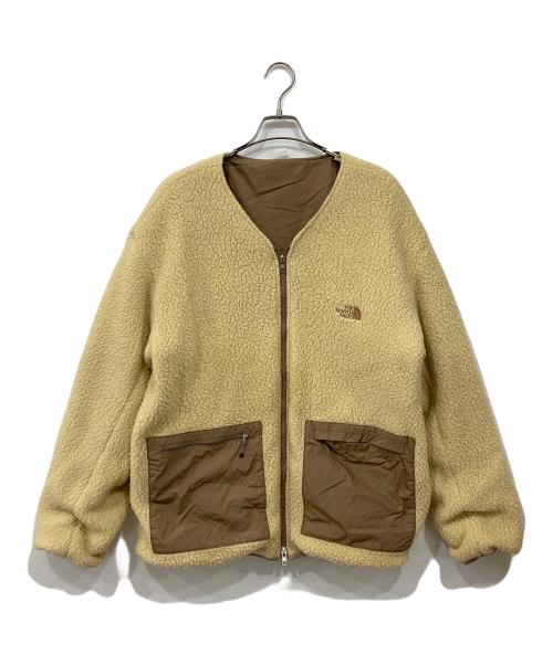 THE NORTHFACE PURPLELABEL（ザ・ノースフェイス パープルレーベル）THE NORTHFACE PURPLELABEL (ザ・ノースフェイス パープルレーベル) nanamica (ナナミカ) フリースジャケット アイボリー サイズ:Lの古着・服飾アイテム