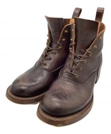 ROLLING DUB TRIO（ローリングダブトリオ）の古着「バルモラルブーツ」｜ブラウン