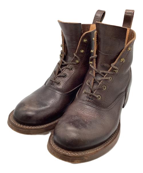 ROLLING DUB TRIO（ローリングダブトリオ）ROLLING DUB TRIO (ローリングダブトリオ) バルモラルブーツ ブラウン サイズ:8 1/2の古着・服飾アイテム