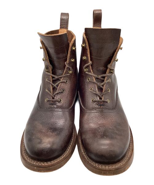 ROLLING DUB TRIO（ローリングダブトリオ）ROLLING DUB TRIO (ローリングダブトリオ) バルモラルブーツ ブラウン サイズ:8 1/2の古着・服飾アイテム