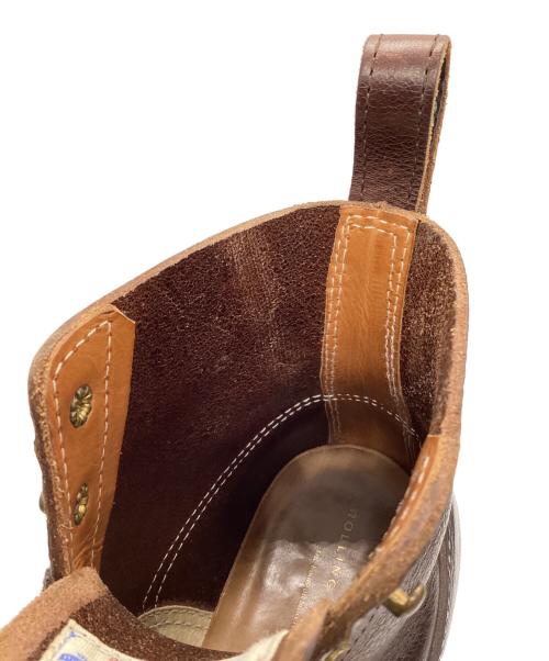 ROLLING DUB TRIO（ローリングダブトリオ）ROLLING DUB TRIO (ローリングダブトリオ) バルモラルブーツ ブラウン サイズ:8 1/2の古着・服飾アイテム