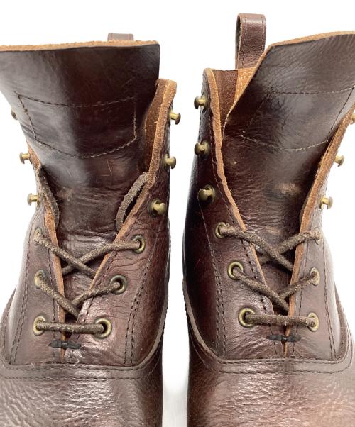 ROLLING DUB TRIO（ローリングダブトリオ）ROLLING DUB TRIO (ローリングダブトリオ) バルモラルブーツ ブラウン サイズ:8 1/2の古着・服飾アイテム