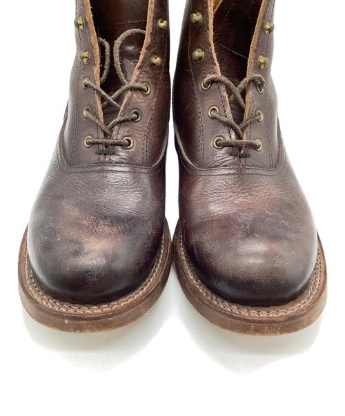 ROLLING DUB TRIO（ローリングダブトリオ）ROLLING DUB TRIO (ローリングダブトリオ) バルモラルブーツ ブラウン サイズ:8 1/2の古着・服飾アイテム