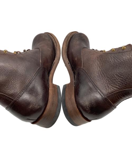 ROLLING DUB TRIO（ローリングダブトリオ）ROLLING DUB TRIO (ローリングダブトリオ) バルモラルブーツ ブラウン サイズ:8 1/2の古着・服飾アイテム