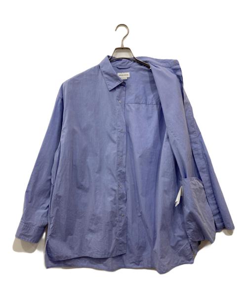 ATELIER BETON（アトリエベトン）ATELIER BETON (アトリエベトン) スナップボタンシャツ ブルー サイズ:4の古着・服飾アイテム