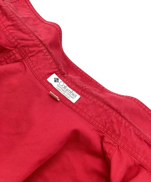 Columbia（コロンビア）Columbia (コロンビア) ハンティングシャツ レッド サイズ:Lの古着・服飾アイテム