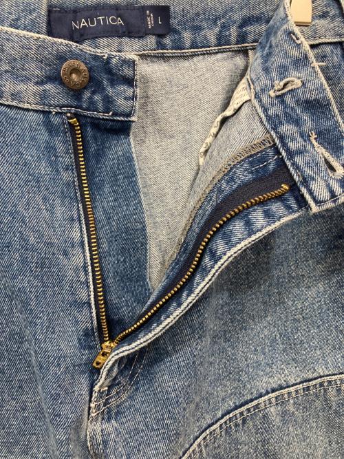 NAUTICA（ノーティカ）NAUTICA (ノーティカ) ペインターデニムパンツ インディゴ サイズ:Lの古着・服飾アイテム