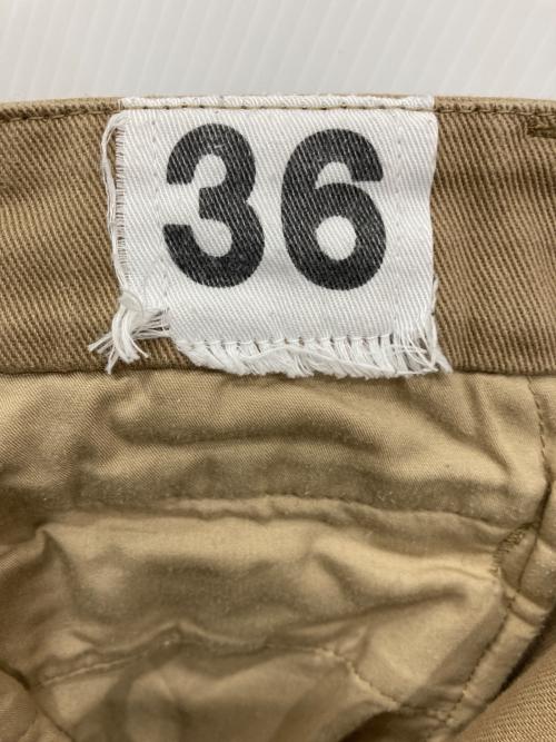 waiper（ワイパー）WAIPER (ワイパー) ツータック チノトラウザー ベージュ サイズ:36の古着・服飾アイテム