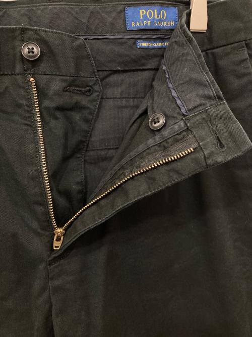 POLO RALPH LAUREN（ポロ・ラルフローレン）POLO RALPH LAUREN (ポロ・ラルフローレン) チノパン ブラック サイズ:35の古着・服飾アイテム