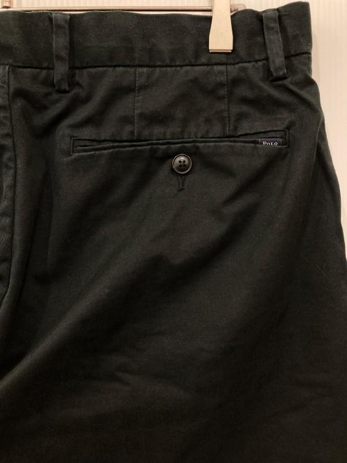 POLO RALPH LAUREN（ポロ・ラルフローレン）POLO RALPH LAUREN (ポロ・ラルフローレン) チノパン ブラック サイズ:35の古着・服飾アイテム