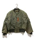 Buzz Rickson’sバズリクソンズ）の古着「MA-1フライトジャケット」｜カーキ