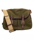 SILVER LAKE CLUBシルバーレイククラブ）の古着「ショルダーバッグ」｜ブラウン×カーキ