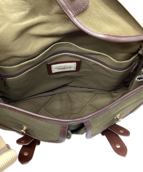 SILVER LAKE CLUB（シルバーレイククラブ）SILVER LAKE CLUB (シルバーレイククラブ) ショルダーバッグ ブラウン×カーキの古着・服飾アイテム