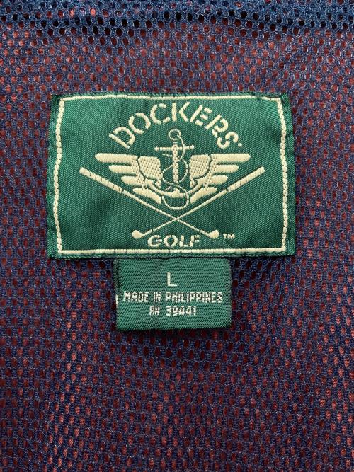 DOCKERS（ドッカーズ）DOCKERS (ドッカーズ) アノラックジャケット レッド サイズ:Lの古着・服飾アイテム