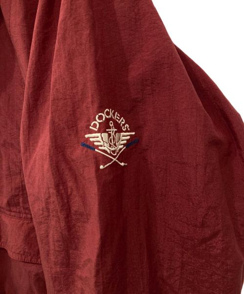 DOCKERS（ドッカーズ）DOCKERS (ドッカーズ) アノラックジャケット レッド サイズ:Lの古着・服飾アイテム