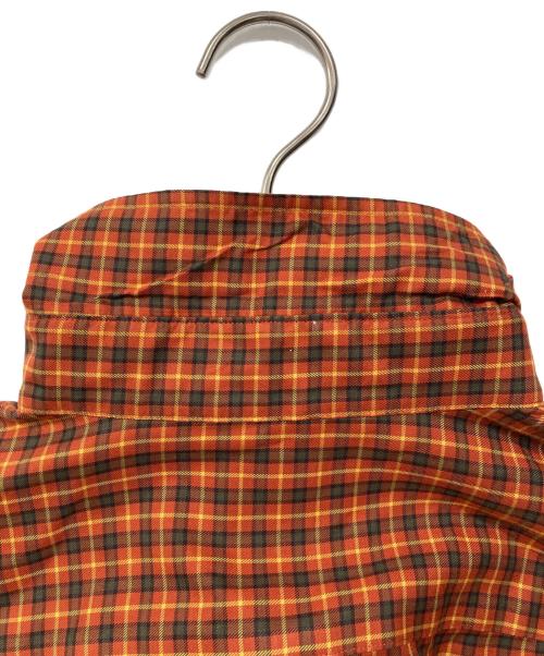 BROOKS BROTHERS（ブルックスブラザーズ）BROOKS BROTHERS (ブルックスブラザーズ) オーバーサイズチェックシャツ オレンジ サイズ:Lの古着・服飾アイテム