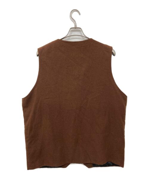 OLD STUSSY（オールドステューシー）OLD STUSSY (オールドステューシー) ヴィンテージベスト ブラウン サイズ:XLの古着・服飾アイテム