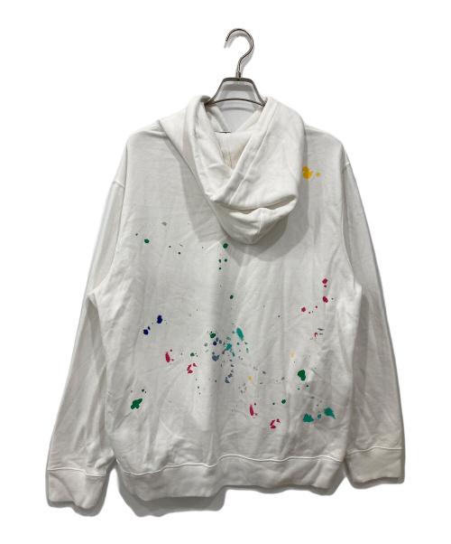 POLO RALPH LAUREN（ポロ・ラルフローレン）POLO RALPH LAUREN (ポロ・ラルフローレン) ポロベア プリントパーカー ホワイト サイズ:XLの古着・服飾アイテム
