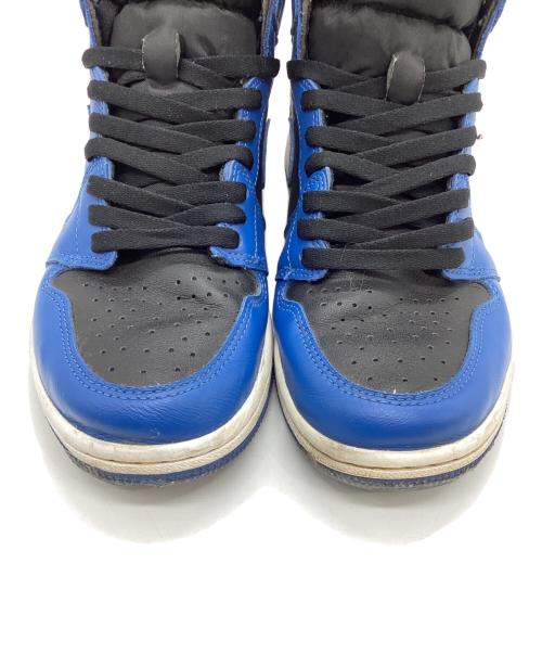 NIKE（ナイキ）NIKE (ナイキ) AIR JORDAN 1 RETRO HIGH OG エア ジョーダン 1 レトロ ハイ OG ブルー×ブラック サイズ:26cmの古着・服飾アイテム