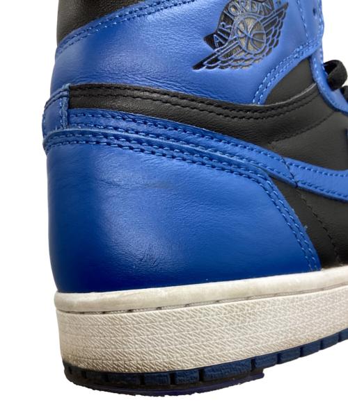 NIKE（ナイキ）NIKE (ナイキ) AIR JORDAN 1 RETRO HIGH OG エア ジョーダン 1 レトロ ハイ OG ブルー×ブラック サイズ:26cmの古着・服飾アイテム
