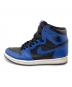 NIKE (ナイキ) AIR JORDAN 1 RETRO HIGH OG エア ジョーダン 1 レトロ ハイ OG ブルー×ブラック サイズ:26cm：7000円