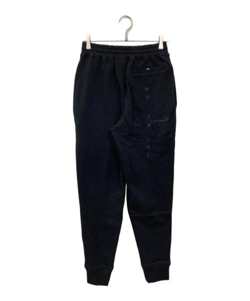 New Era（ニューエラ）New Era (ニューエラ) Yohji Yamamoto pour homme (ヨウジヤマモト プールオム) SWT PNTS YY LABEL LOGO NEW ERA PANTS ブラック サイズ:3の古着・服飾アイテム