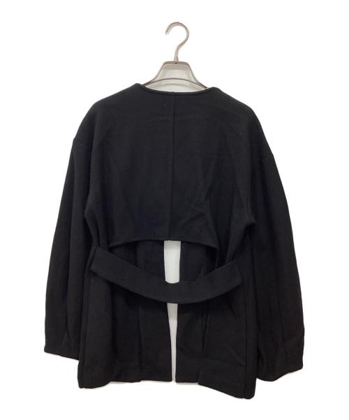 Eaphi（エフィ）Eaphi (エフィ) CURVE CUT LINE JACKET ブラック サイズ:Freeの古着・服飾アイテム