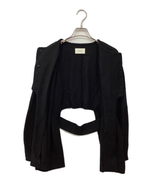 Eaphi（エフィ）Eaphi (エフィ) CURVE CUT LINE JACKET ブラック サイズ:Freeの古着・服飾アイテム