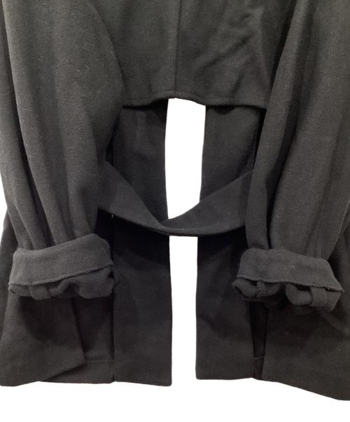 Eaphi（エフィ）Eaphi (エフィ) CURVE CUT LINE JACKET ブラック サイズ:Freeの古着・服飾アイテム