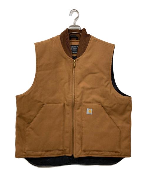 CarHartt（カーハート）CarHartt (カーハート) ダック ジレ ベージュ サイズ:XLの古着・服飾アイテム