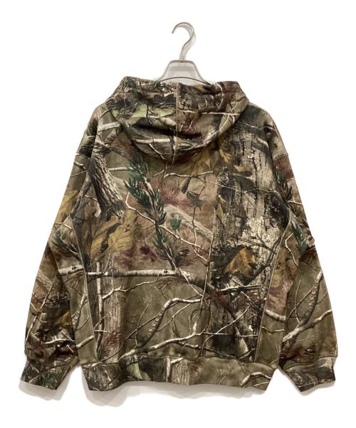 SUPREME（シュプリーム）SUPREME (シュプリーム) リアルツリーAPカモ ボックスロゴフーデッドスウェットシャツ ベージュ サイズ:Lの古着・服飾アイテム