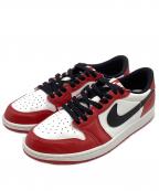 NIKEナイキ）の古着「ローカットスニーカー」｜レッド×ホワイト