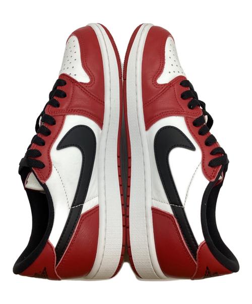 NIKE（ナイキ）NIKE (ナイキ) ローカットスニーカー レッド×ホワイト サイズ:27.5の古着・服飾アイテム
