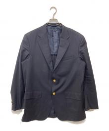 BROOKS BROTHERS（ブルックスブラザーズ）の古着「Super110’s 段返り3釦ブレザー」｜ネイビー