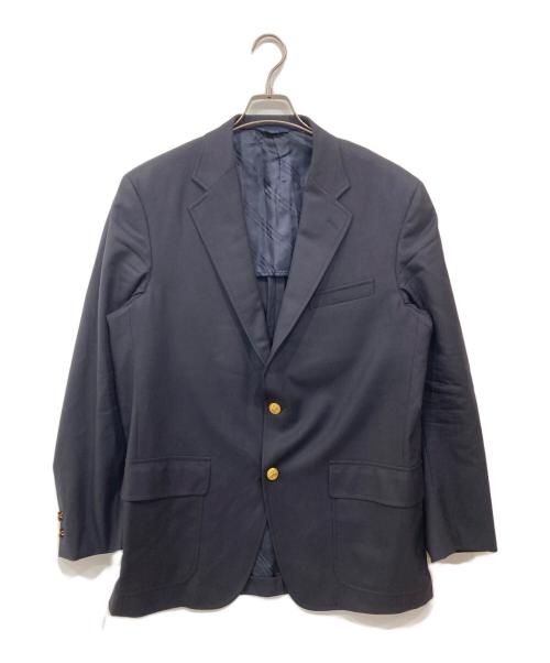 BROOKS BROTHERS（ブルックスブラザーズ）BROOKS BROTHERS (ブルックスブラザーズ) Super110’s 段返り3釦ブレザー ネイビー サイズ:42Rの古着・服飾アイテム