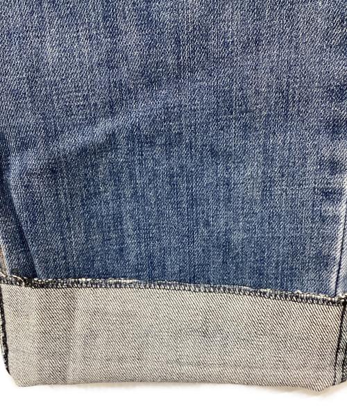 DOLCE & GABBANA（ドルチェ＆ガッバーナ）DOLCE & GABBANA (ドルチェ＆ガッバーナ) 虎刺繍スタッズデニムパンツ インディゴ サイズ:31の古着・服飾アイテム