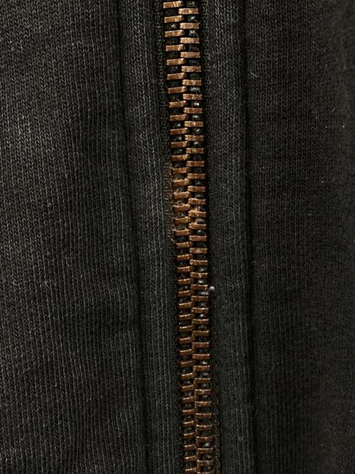 BURBERRY（バーバリー）BURBERRY (バーバリー) LOVE ロゴ プリント コットン フーデッドトップ ブラック サイズ:Sの古着・服飾アイテム