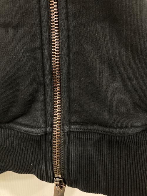 BURBERRY（バーバリー）BURBERRY (バーバリー) LOVE ロゴ プリント コットン フーデッドトップ ブラック サイズ:Sの古着・服飾アイテム