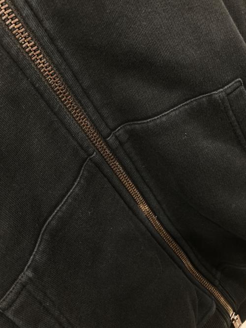BURBERRY（バーバリー）BURBERRY (バーバリー) LOVE ロゴ プリント コットン フーデッドトップ ブラック サイズ:Sの古着・服飾アイテム