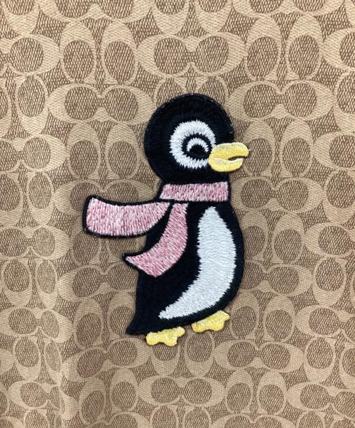 COACH（コーチ）COACH (コーチ) モノグラムTシャツ ブラウン サイズ:Mの古着・服飾アイテム