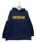 NIKE（ナイキ）の古着「MICHIGANロゴプルオーバーパーカー」｜ネイビー