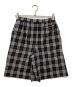 Burberry's (バーバリー) チェックハーフパンツ ブラック サイズ:40：9000円