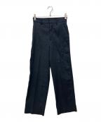 YANUKヤヌーク）の古着「ワイドスラックス」｜ネイビー