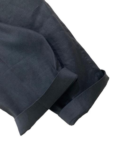 YANUK（ヤヌーク）YANUK (ヤヌーク) ワイドスラックス ネイビー サイズ:Sの古着・服飾アイテム