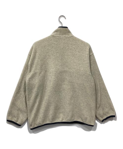 Patagonia（パタゴニア）Patagonia (パタゴニア) シンチラ・スナップT・プルオーバー アイボリー×グリーン サイズ:Lの古着・服飾アイテム