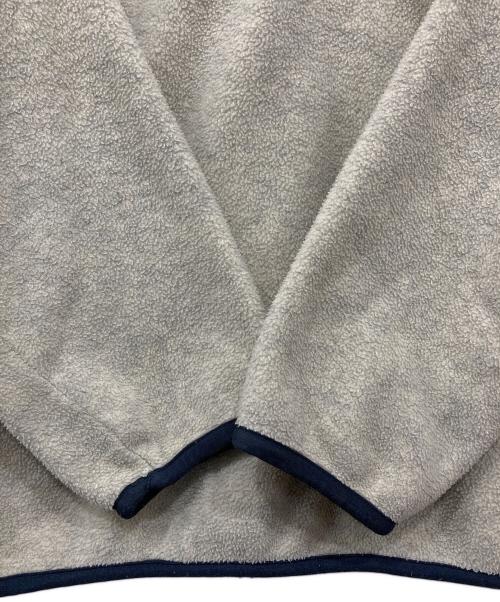 Patagonia（パタゴニア）Patagonia (パタゴニア) シンチラ・スナップT・プルオーバー アイボリー×グリーン サイズ:Lの古着・服飾アイテム