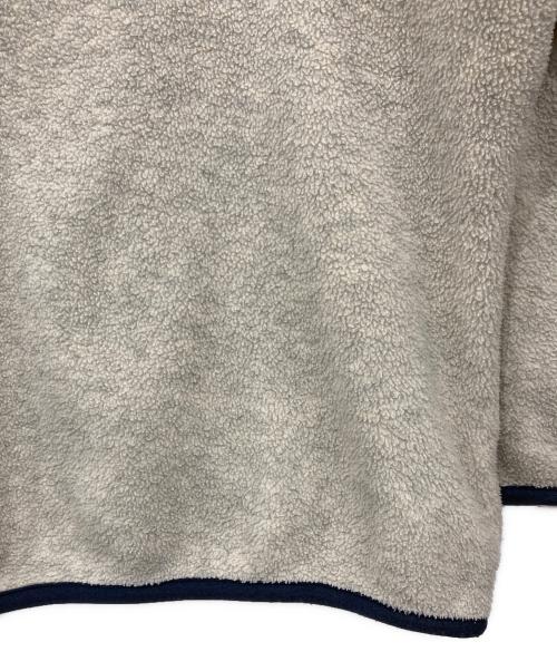 Patagonia（パタゴニア）Patagonia (パタゴニア) シンチラ・スナップT・プルオーバー アイボリー×グリーン サイズ:Lの古着・服飾アイテム