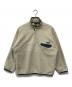 Patagonia（パタゴニア）の古着「シンチラ・スナップT・プルオーバー」｜アイボリー×グリーン