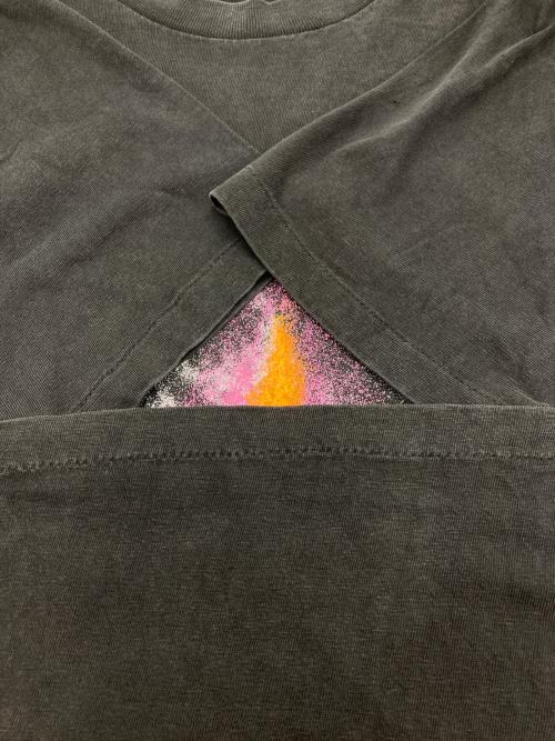 USED（ユーズド）USED (ユーズド) プリントTシャツ ブラック サイズ:不明の古着・服飾アイテム