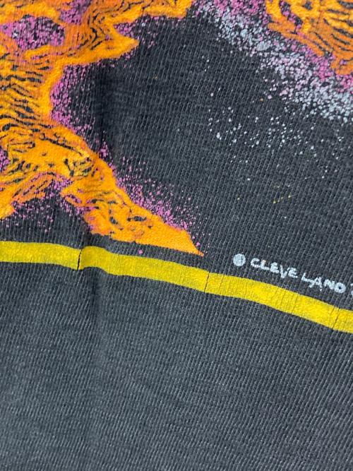 USED（ユーズド）USED (ユーズド) プリントTシャツ ブラック サイズ:不明の古着・服飾アイテム